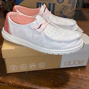 Confetti Pink Hey Dude